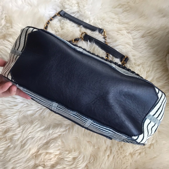 SOLD- Tory Burch Large Saddlebag - Picture 4 of 8